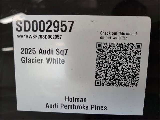 New 2025 Audi SQ7 Premium Plus image 21