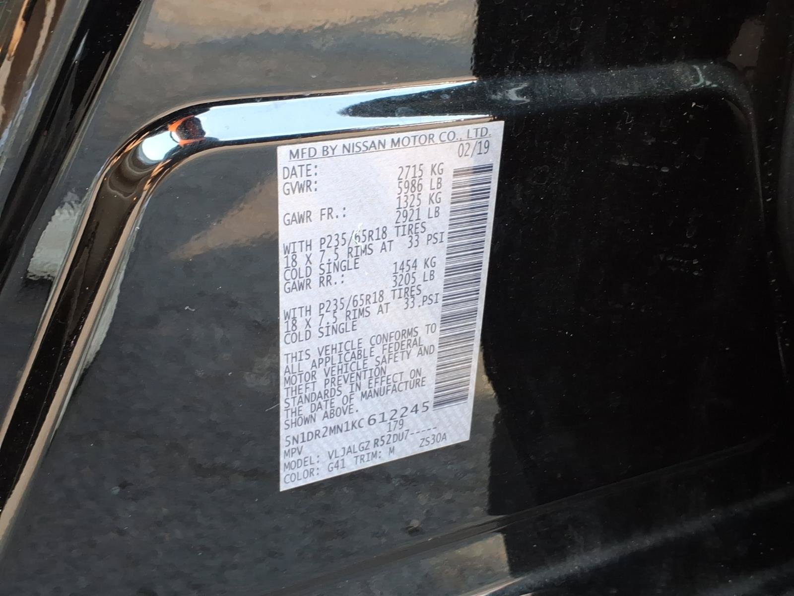 Used 2019 Nissan Pathfinder SL FWD image 32