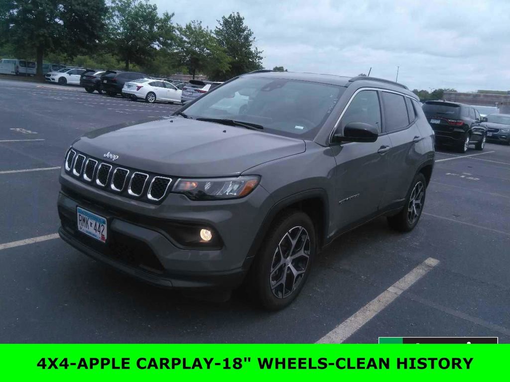 Used 2024 Jeep Compass Latitude AWD/4WD video 1