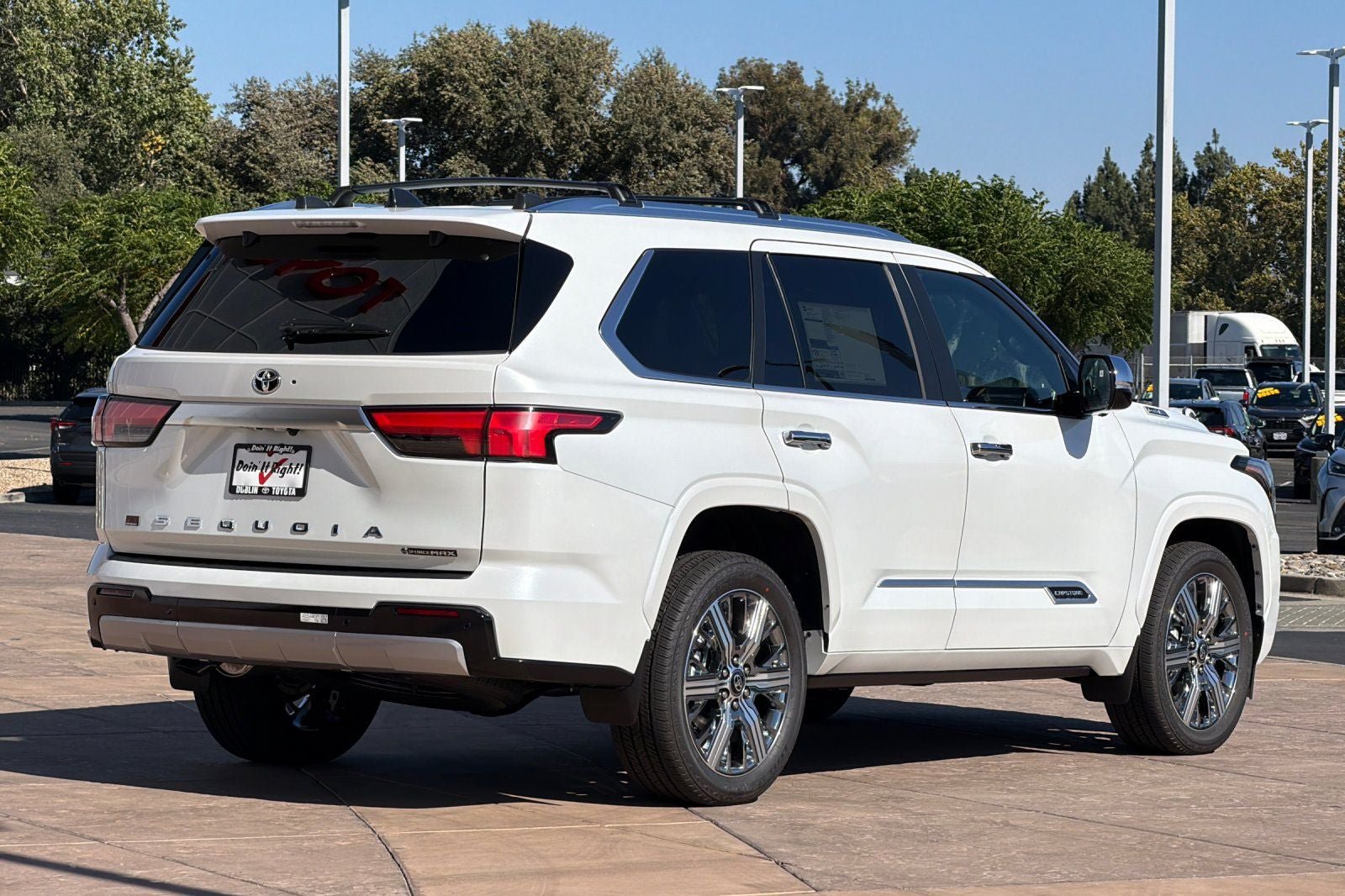 New 2026 Toyota Sequoia Capstone w/ TRD Performance Package (TMS) AWD/4WD image 4
