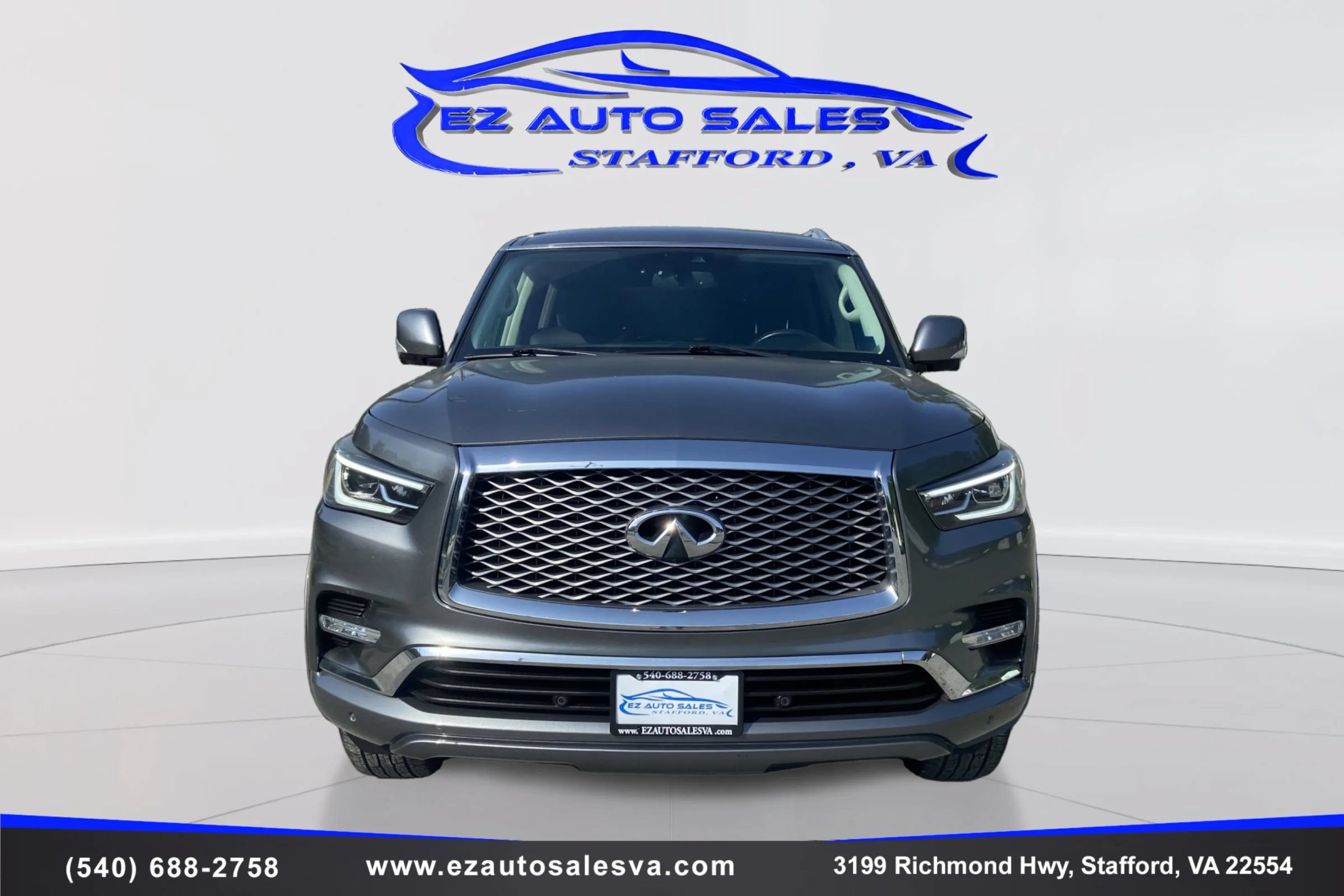 Used 2019 INFINITI QX80 Luxe w/ Proassist Package AWD/4WD image 2
