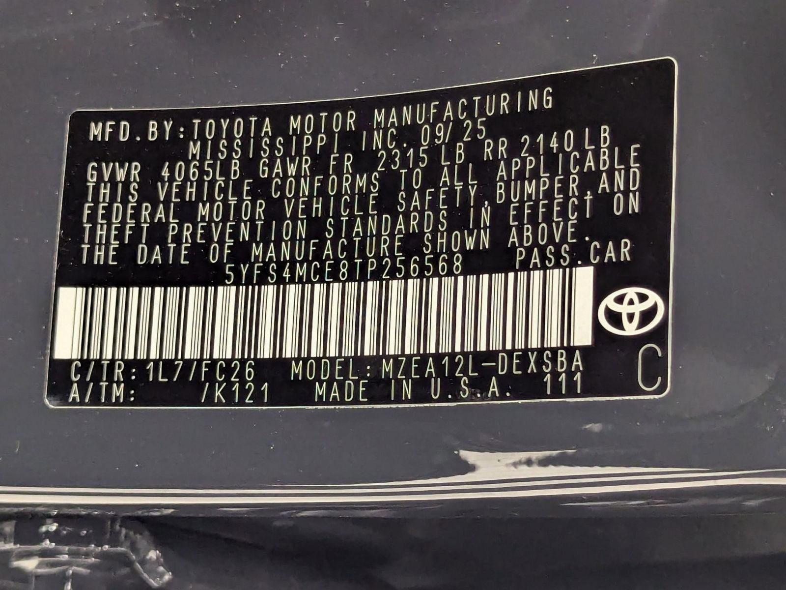 New 2026 Toyota Corolla SE image 16