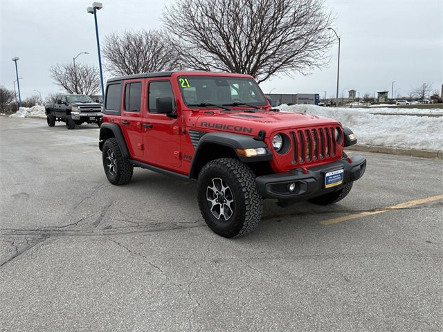 Used 2021 Jeep Wrangler Unlimited Rubicon image 2