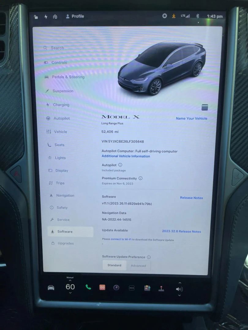 Used 2020 Tesla Model X Long Range AWD/4WD image 4