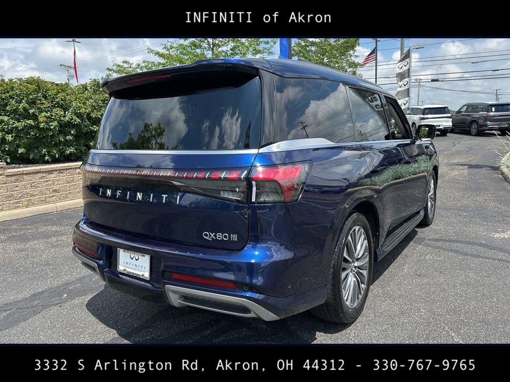 Certified 2025 INFINITI QX80 Sensory image 17