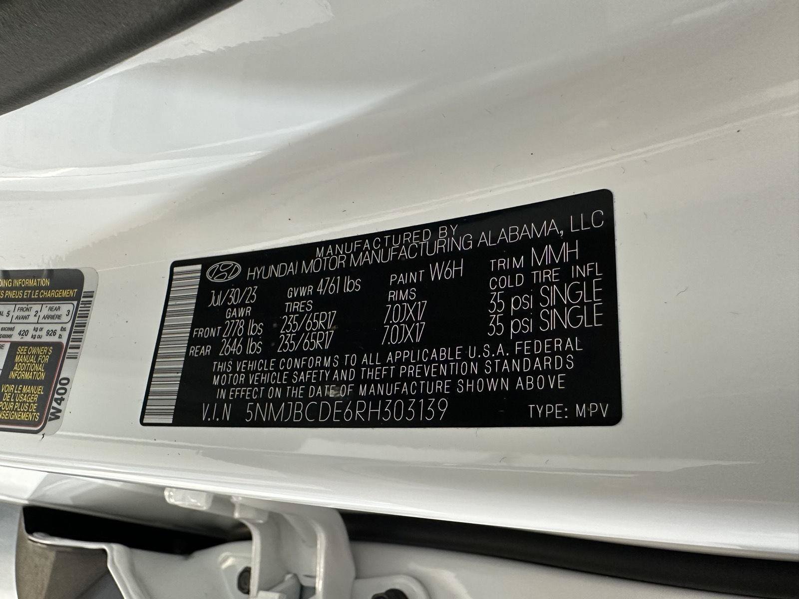Certified 2024 Hyundai Tucson SEL AWD/4WD image 16