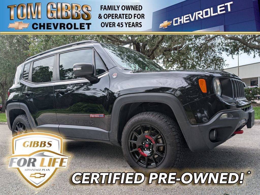 Used 2019 Jeep Renegade Trailhawk AWD/4WD image 1