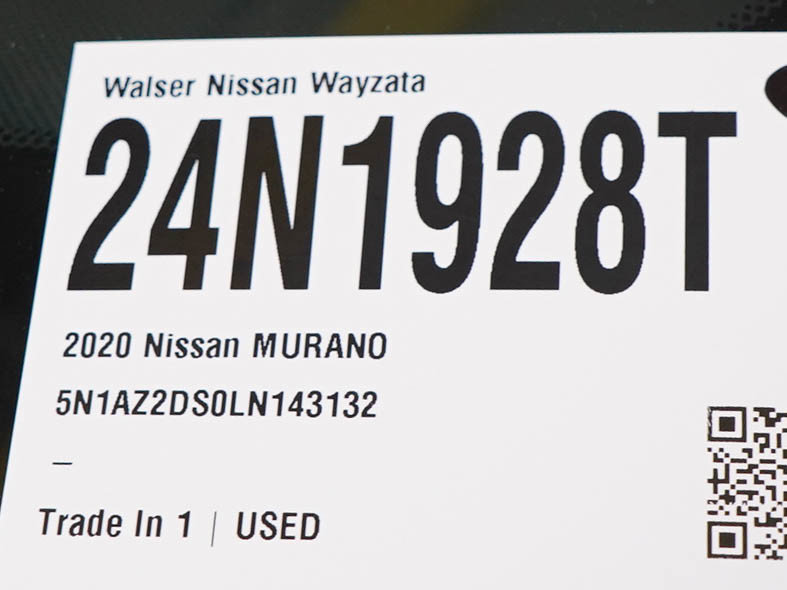 Used 2020 Nissan Murano Platinum w/ Cargo Package AWD/4WD image 34