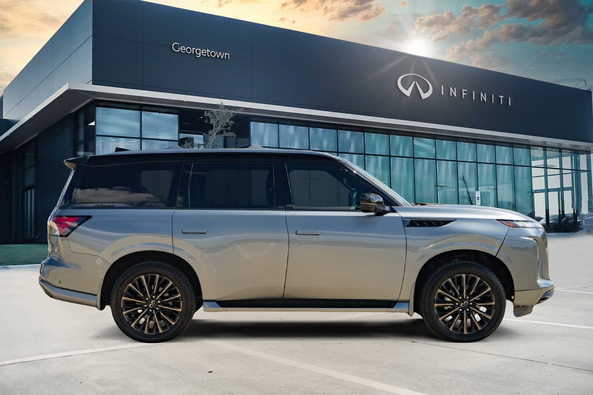 Certified 2025 INFINITI QX80 Autograph w/ Autograph Exterior Package AWD/4WD image 4