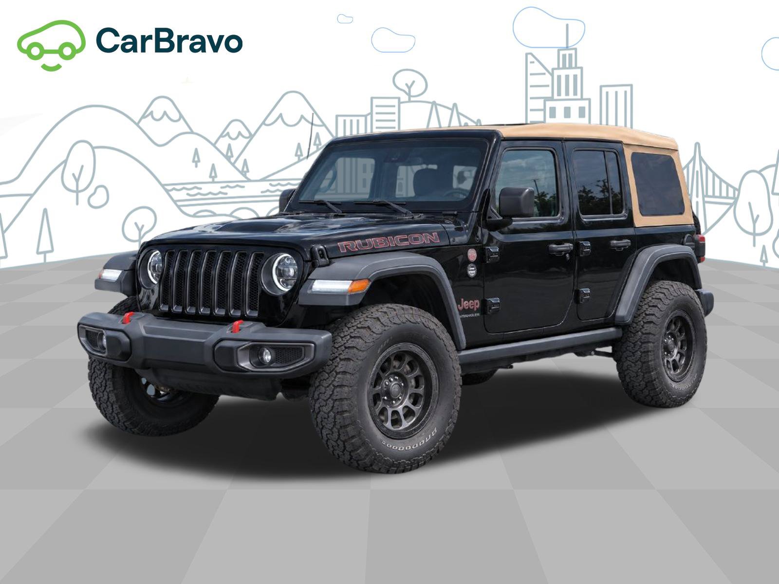 Used 2023 Jeep Wrangler Unlimited Rubicon w/ LED Lighting Group