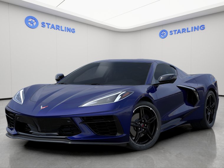 Used 2025 Chevrolet Corvette Stingray Preferred Cpe w/ Stealth Interior Trim Package RWD image 8