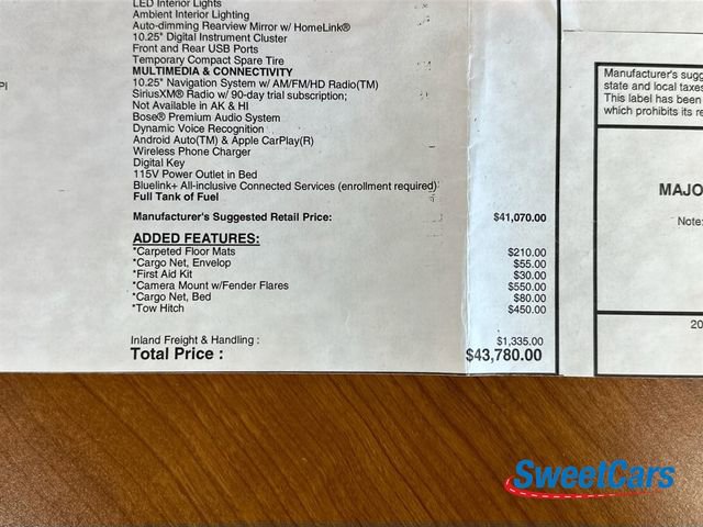 Used 2024 Hyundai Santa Cruz Limited image 58