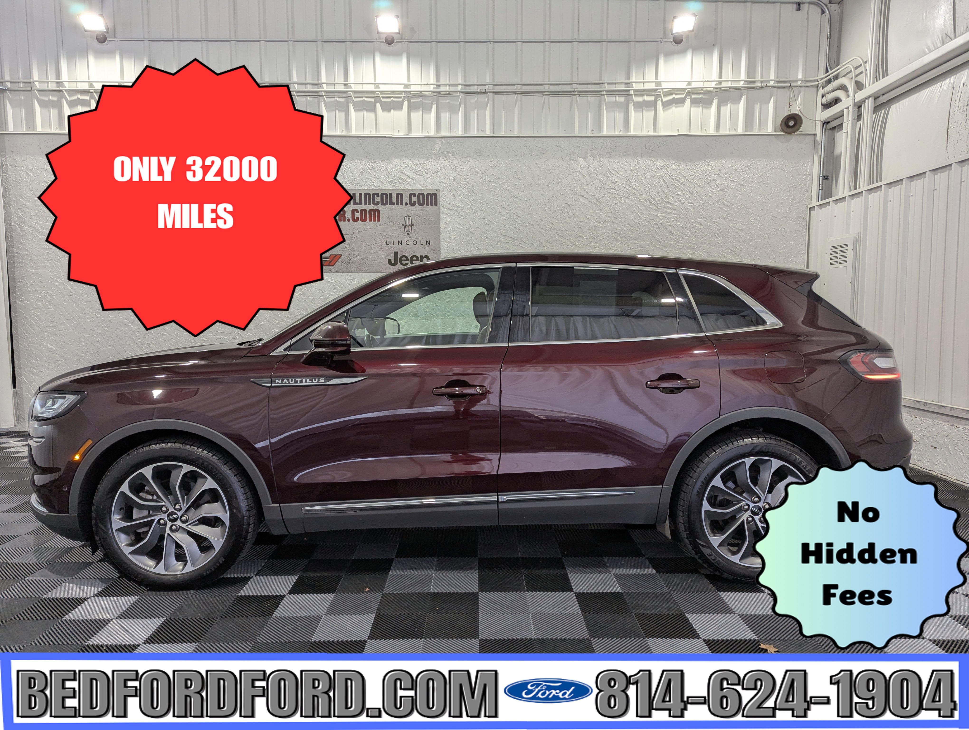 Used 2022 Lincoln Nautilus Reserve w/ Equipment Group 201A