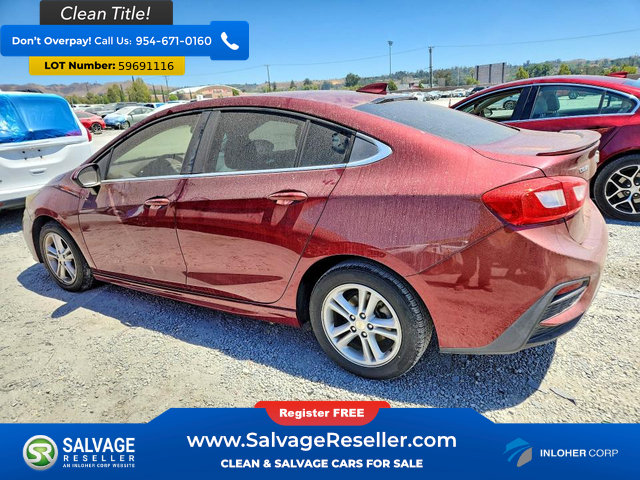 Used 2016 Chevrolet Cruze LT w/ RS Package FWD image 3