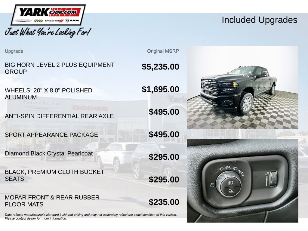 New 2026 RAM 2500 Big Horn AWD/4WD image 3
