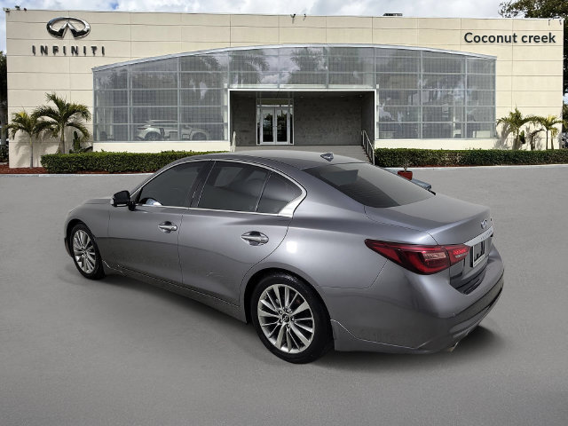 Certified 2023 INFINITI Q50 Luxe w/ Cargo Package RWD image 3