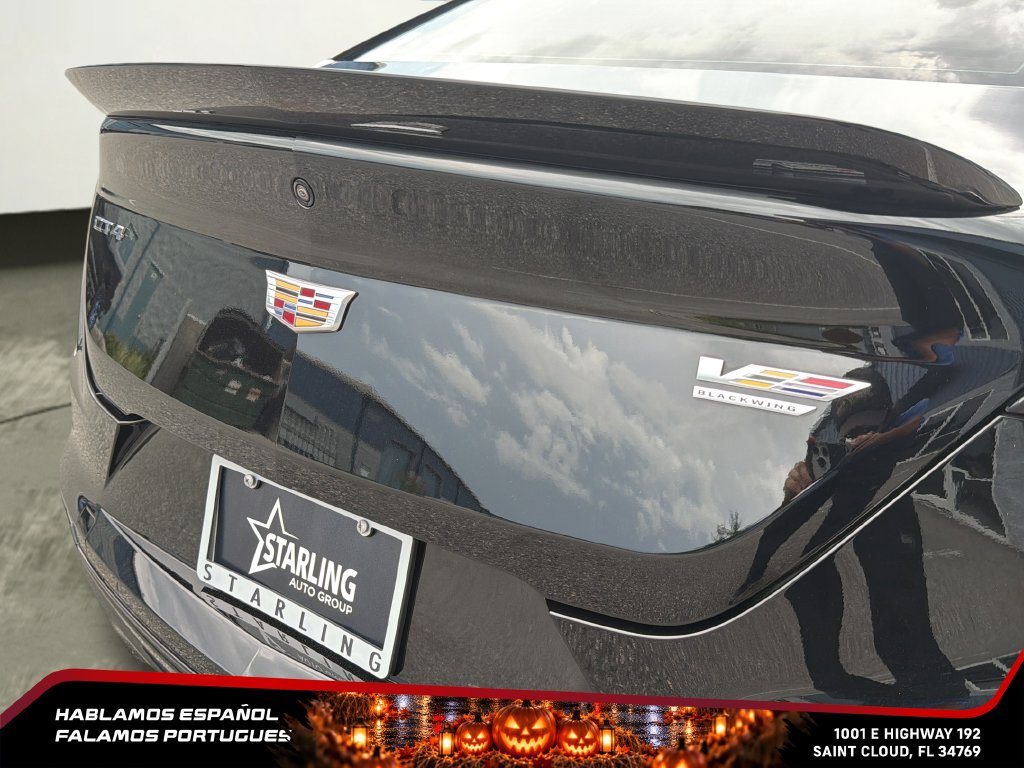 Certified 2023 Cadillac CT4 V Blackwing w/ Driver Assist Package RWD image 40