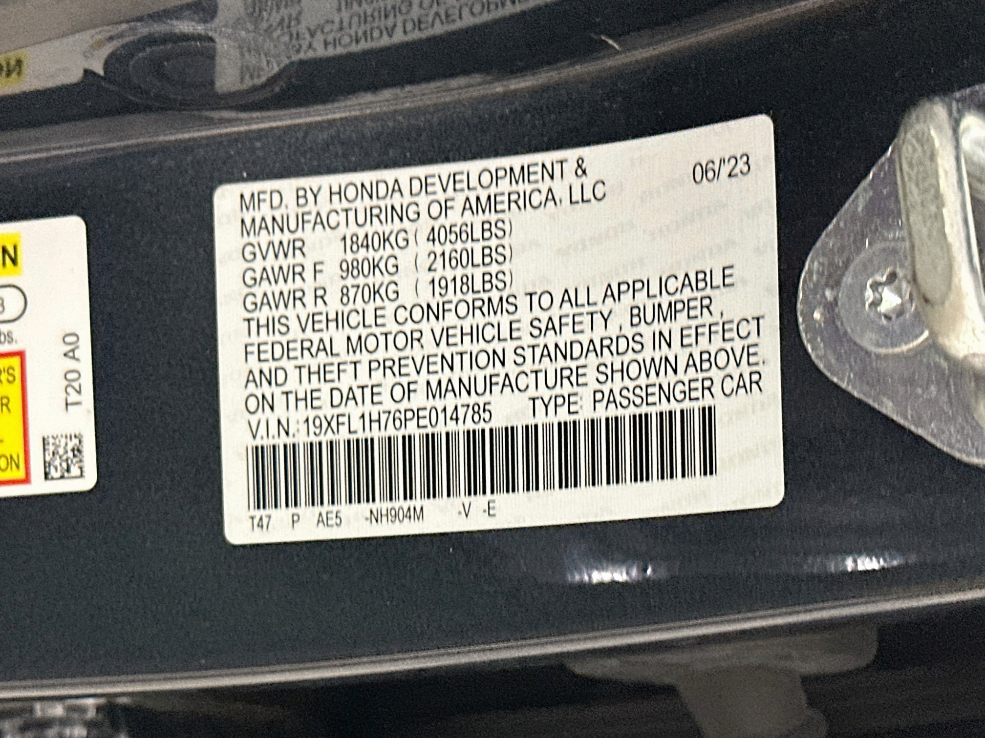 Used 2023 Honda Civic EX-L image 12