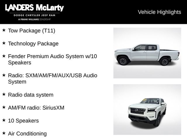 Used 2024 Nissan Frontier SL w/ Technology Package AWD/4WD image 5