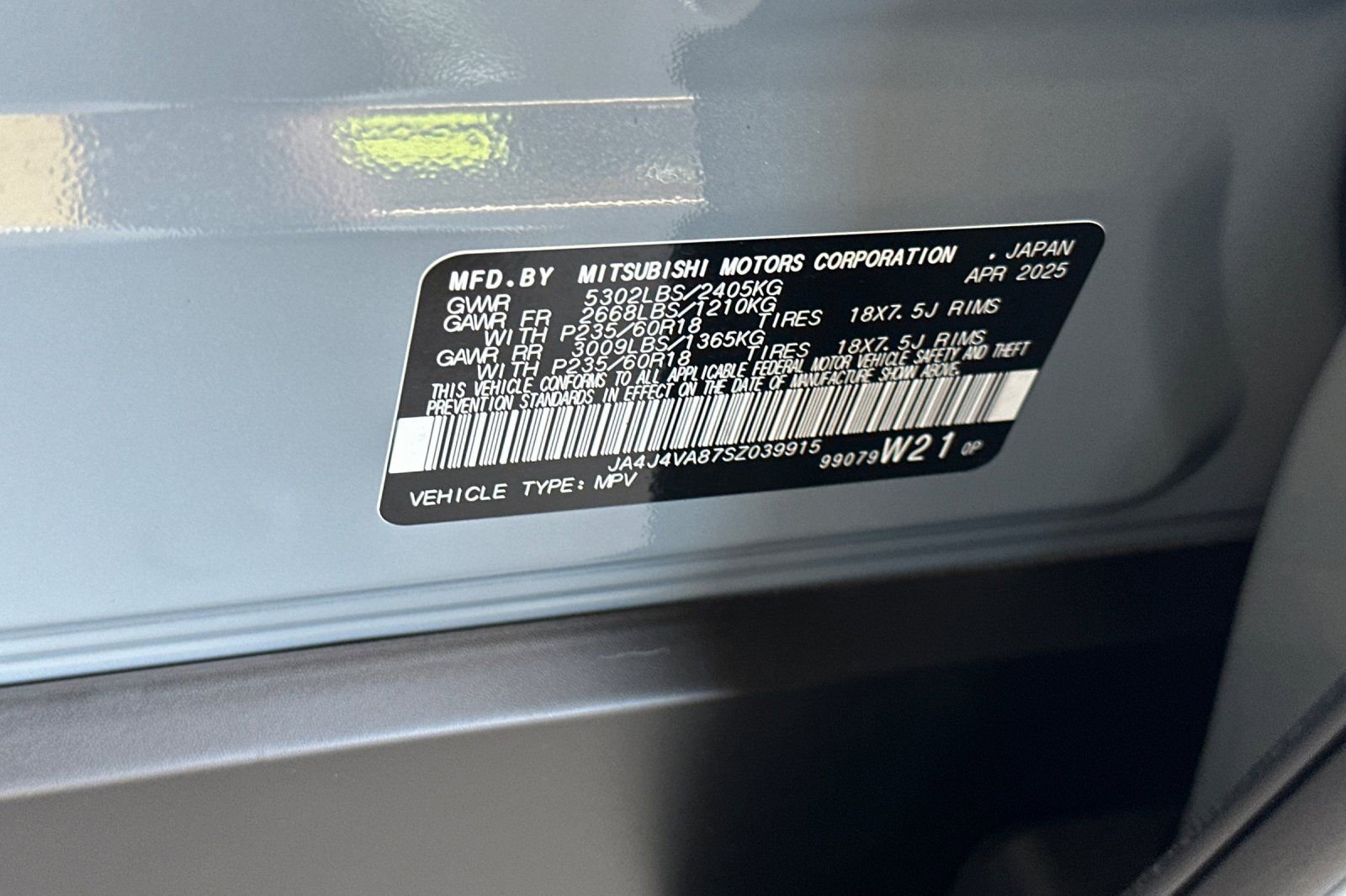 New 2025 Mitsubishi Outlander SE image 28