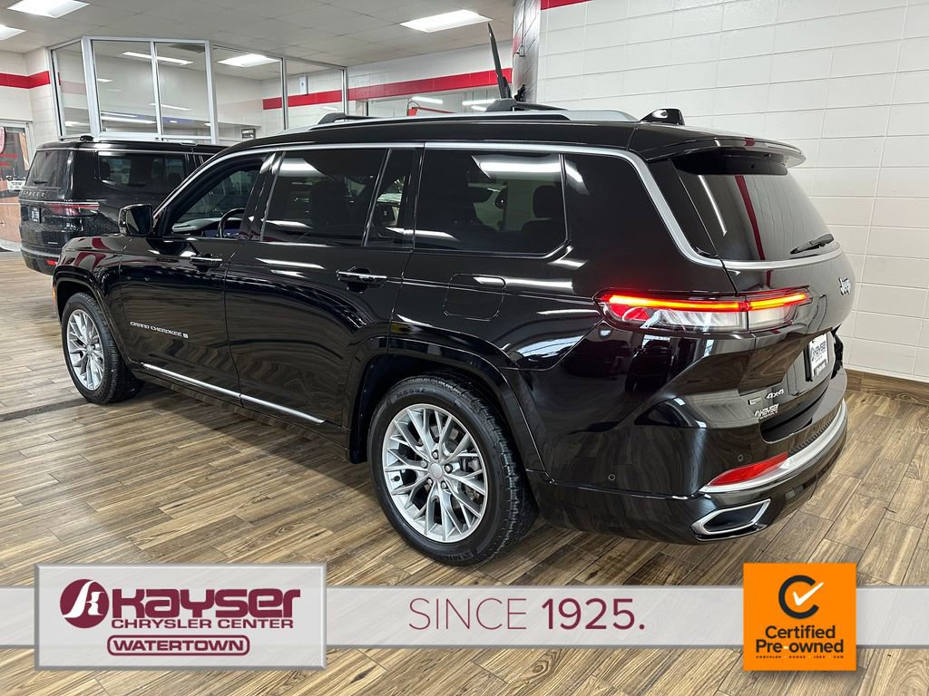 Certified 2022 Jeep Grand Cherokee L Summit w/ Luxury Tech Group V AWD/4WD image 3