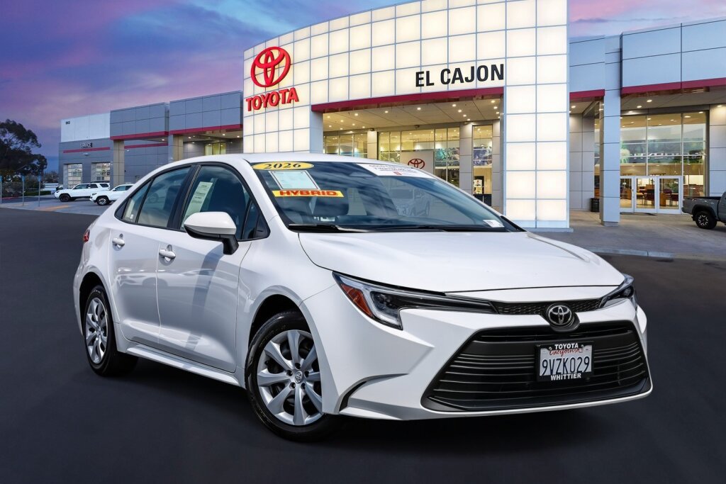 Certified 2026 Toyota Corolla LE FWD image 1