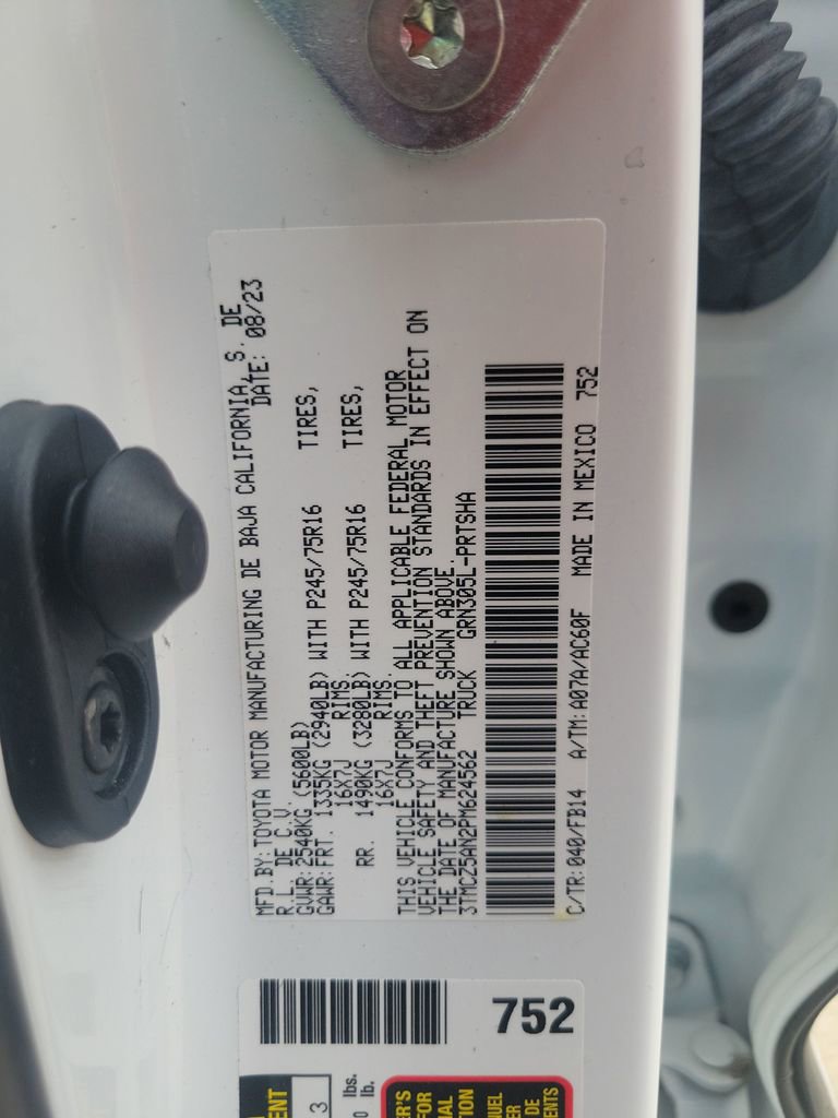 Certified 2023 Toyota Tacoma SR image 36