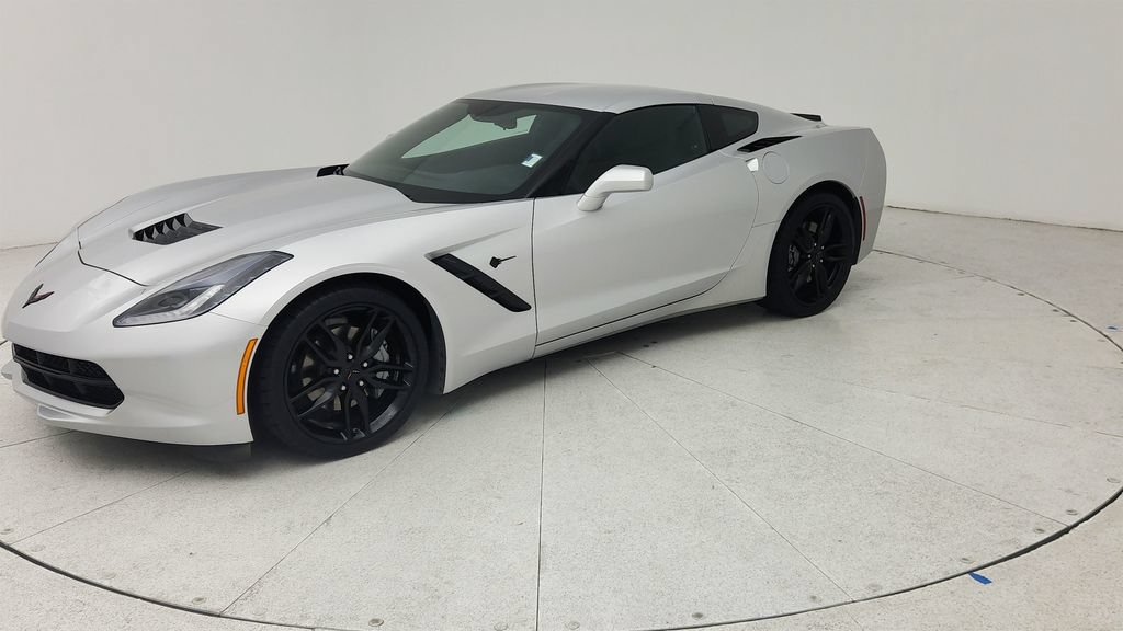 Certified 2019 Chevrolet Corvette Stingray Coupe w/ Carbon Flash Badge Package RWD image 3