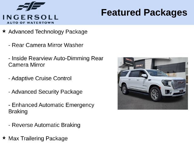 Used 2022 GMC Yukon XL Denali w/ Advanced Technology Package AWD/4WD image 15