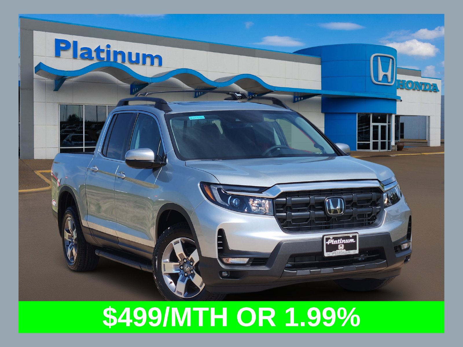 New 2026 Honda Ridgeline RTL