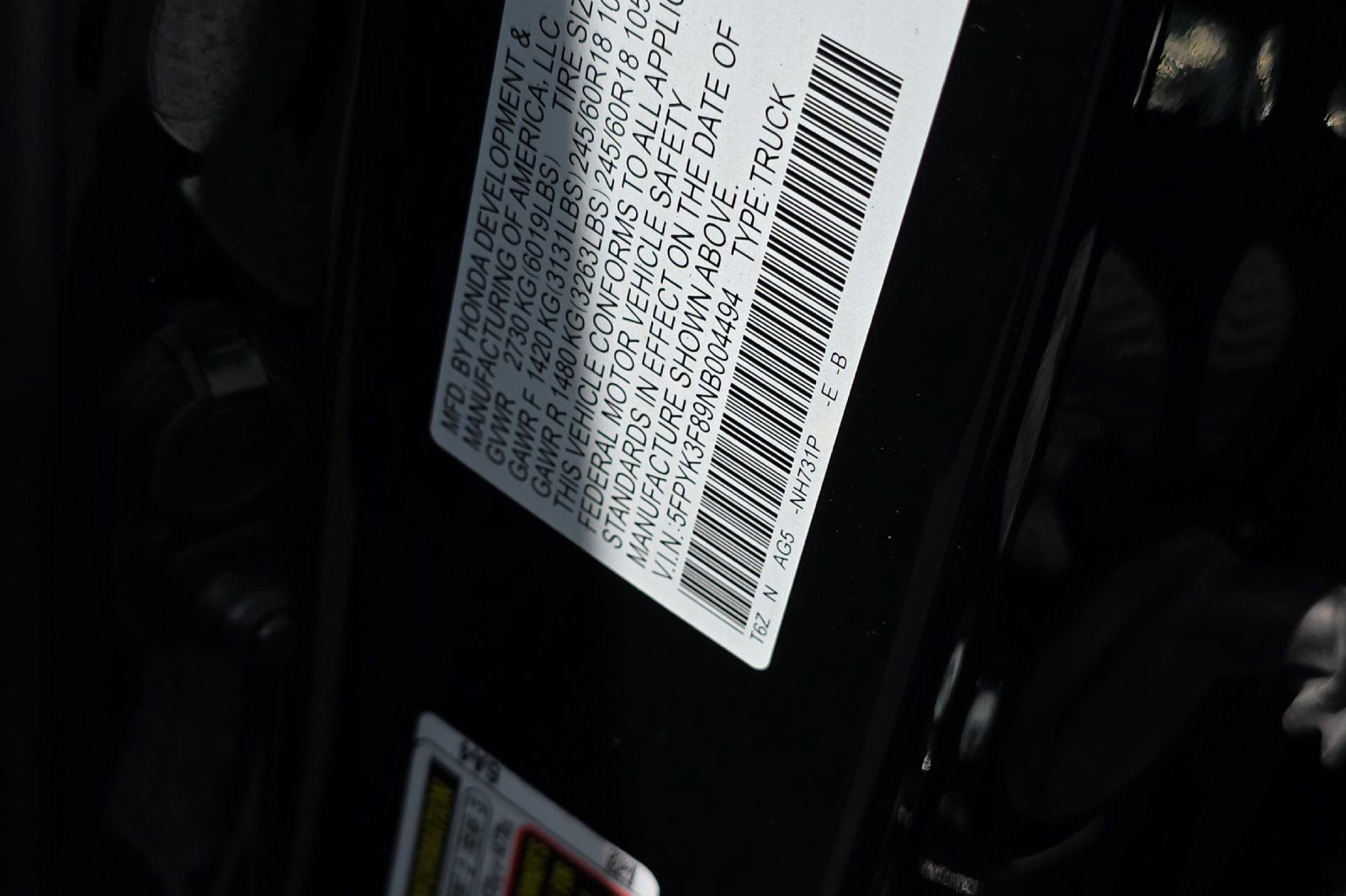 Used 2022 Honda Ridgeline Black Edition image 34