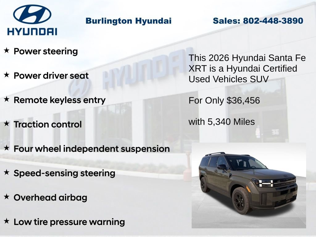 Used 2026 Hyundai Santa Fe XRT AWD/4WD image 13