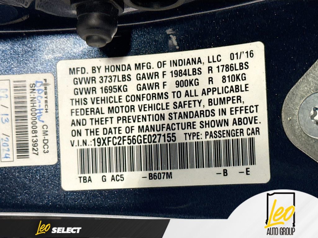 Used 2016 Honda Civic LX image 29