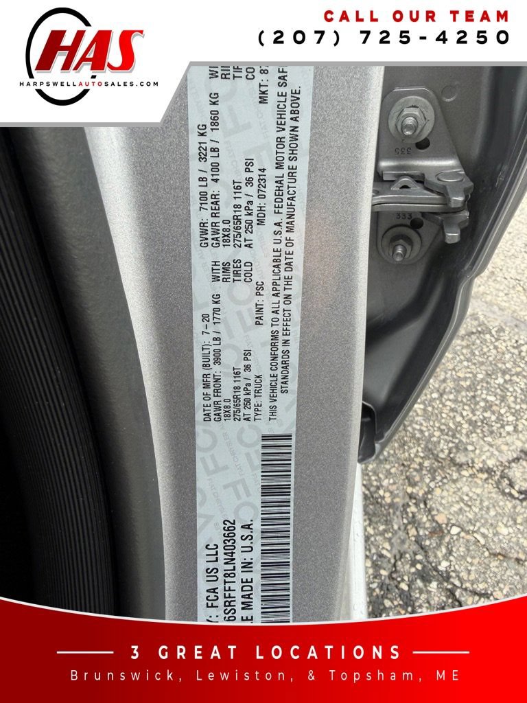 Used 2020 RAM 1500 Big Horn AWD/4WD image 16