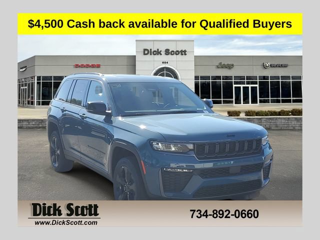 New 2026 Jeep Grand Cherokee Limited w/ Limited Altitude Package AWD/4WD 360° Tour