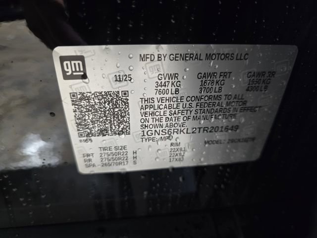 New 2026 Chevrolet Tahoe RST w/ RST Capability Package image 38