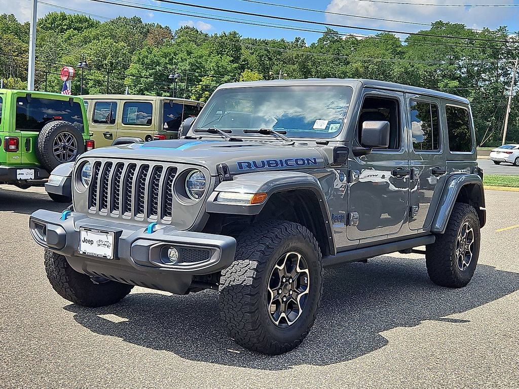 Used 2021 Jeep Wrangler Unlimited Rubicon 4xe w/ Cold Weather Group AWD/4WD image 3