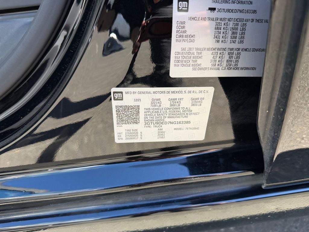 Used 2022 GMC Sierra 1500 SLT w/ SLT Convenience Package AWD/4WD image 36