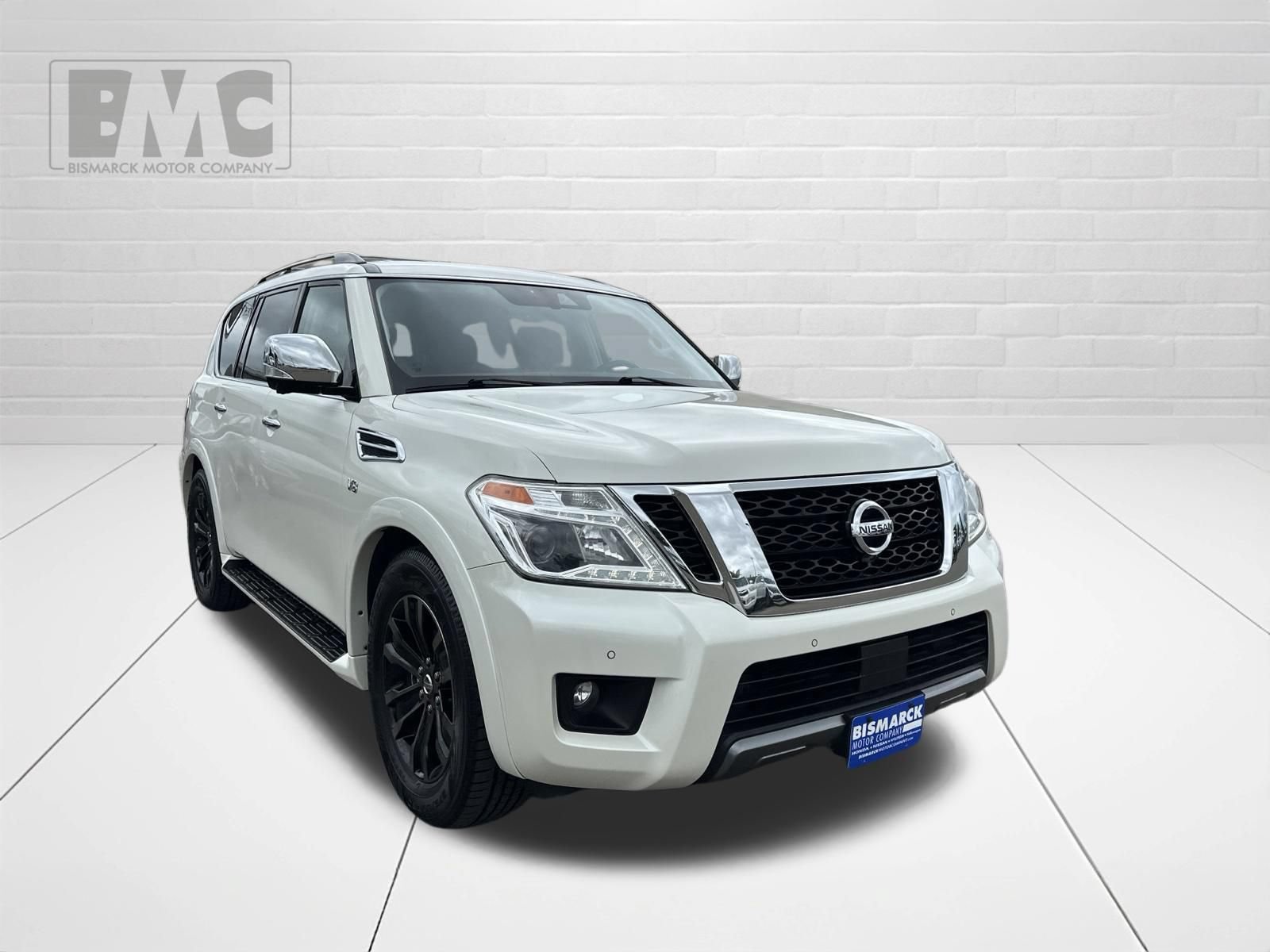 Used 2020 Nissan Armada Platinum w/ Captain's Chairs Package AWD/4WD image 2