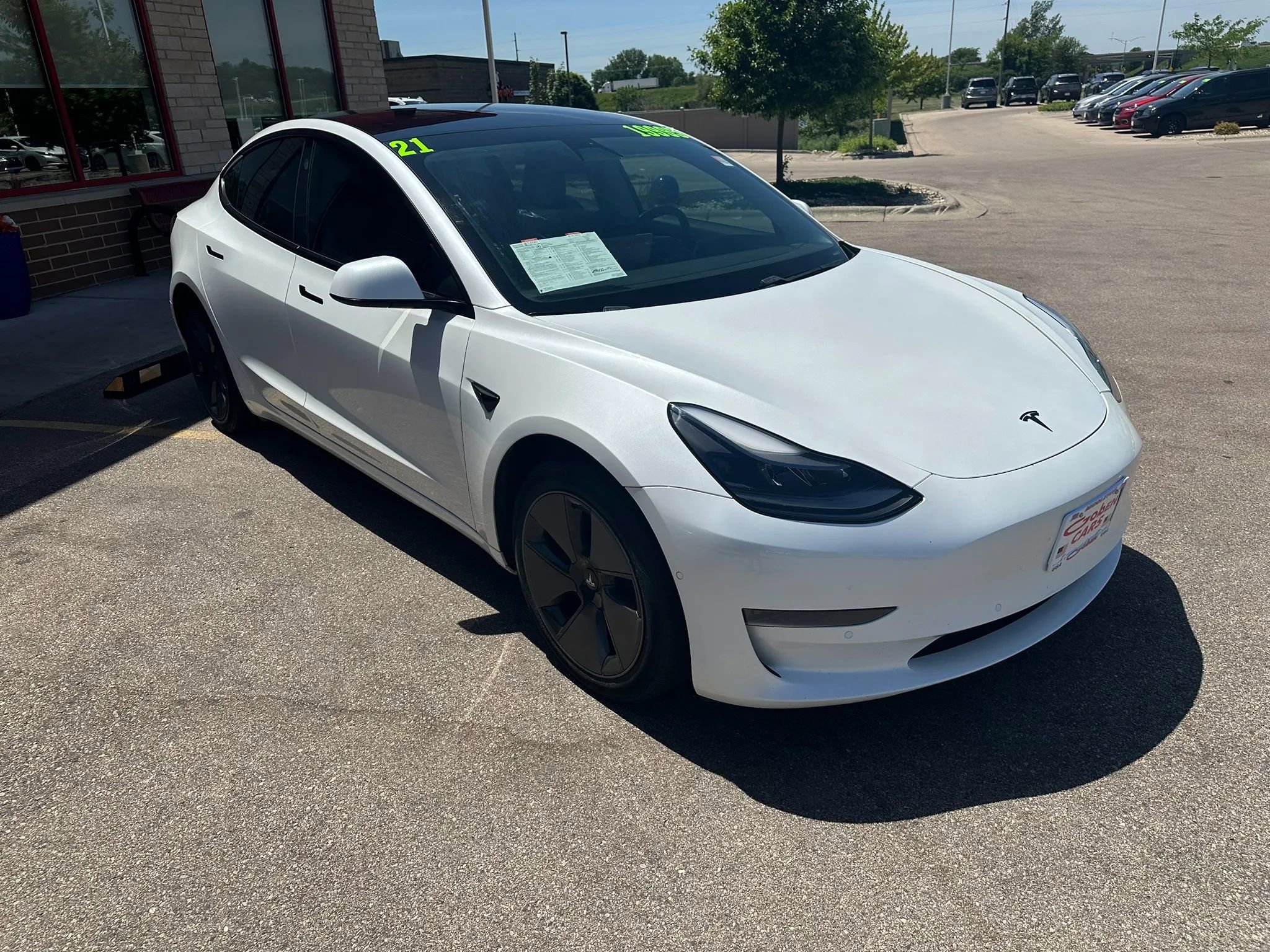Used 2021 Tesla Model 3 Standard Range Plus RWD image 3