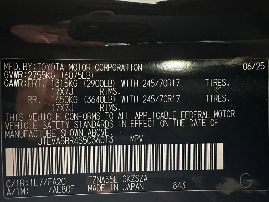 Used 2025 Toyota 4Runner SR5 image 11