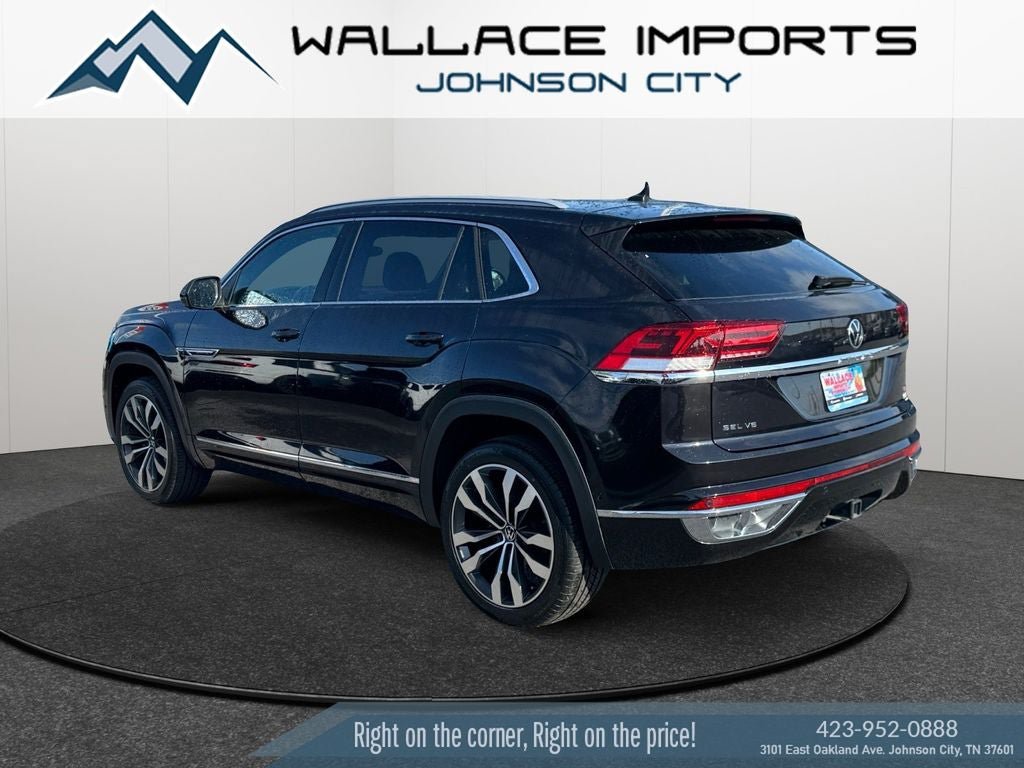 Certified 2022 Volkswagen Atlas Cross Sport SEL Premium R-Line AWD/4WD video 3