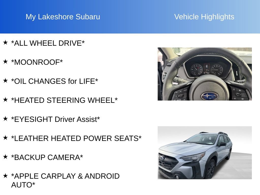 Used 2025 Subaru Outback Onyx Edition XT image 6