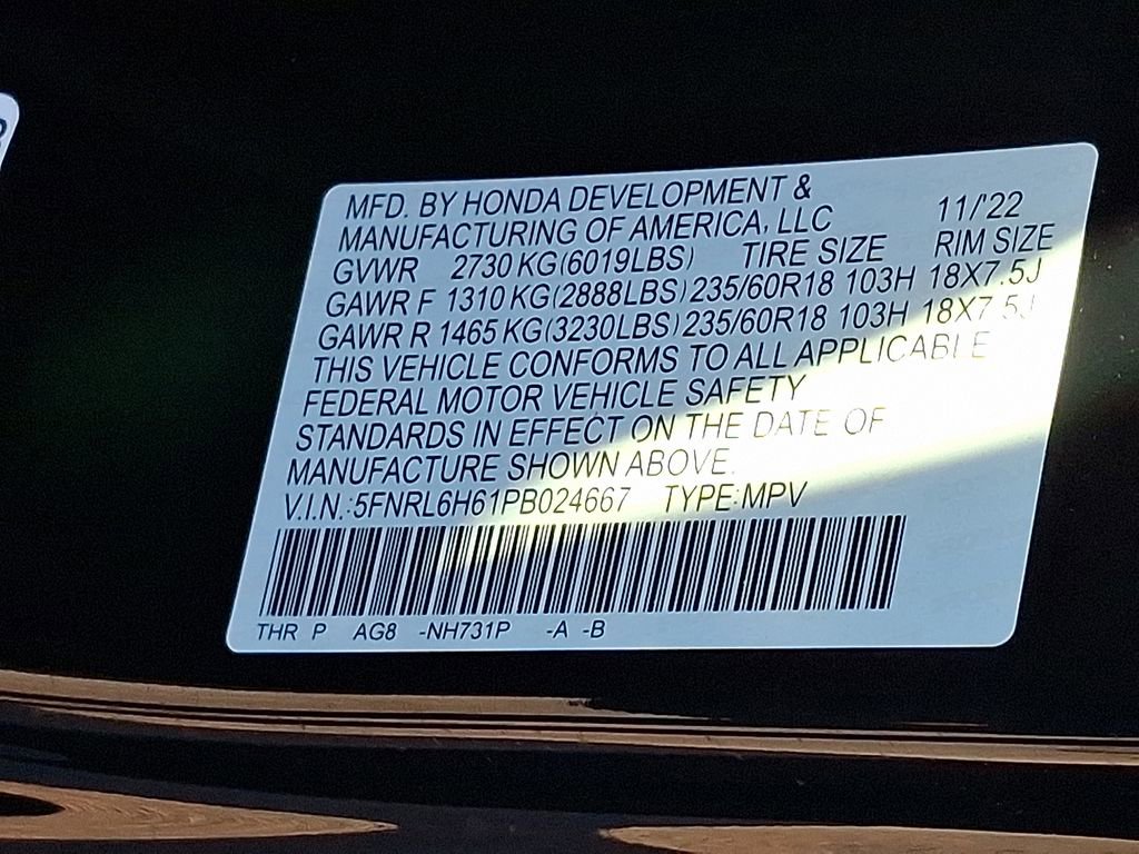 Used 2023 Honda Odyssey EX-L image 26