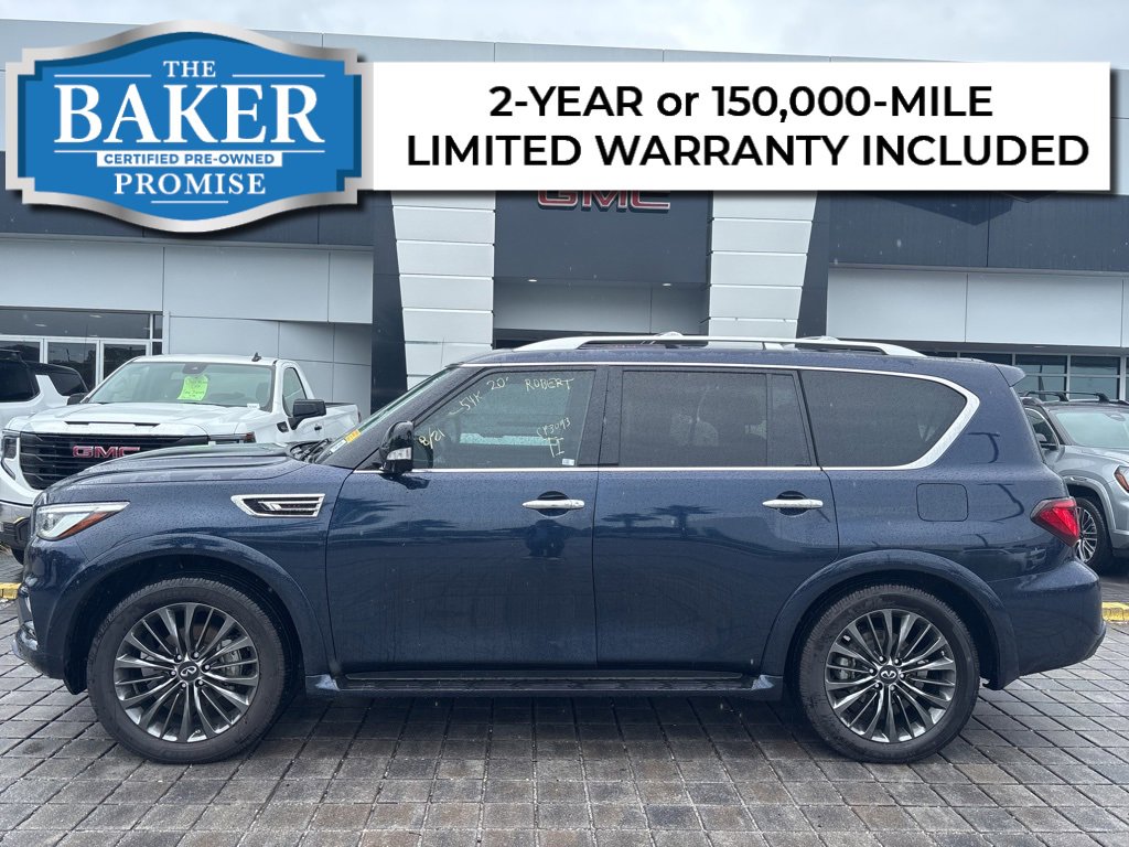 Used 2021 INFINITI QX80 Premium Select w/ All-Season Package