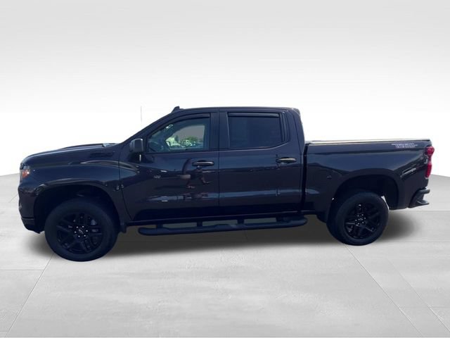 Certified 2024 Chevrolet Silverado 1500 Custom Trail Boss w/ Turbomax Blackout Package AWD/4WD image 3