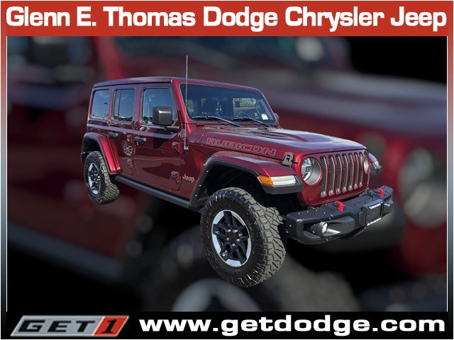 Certified 2021 Jeep Wrangler Unlimited Rubicon AWD/4WD image 1