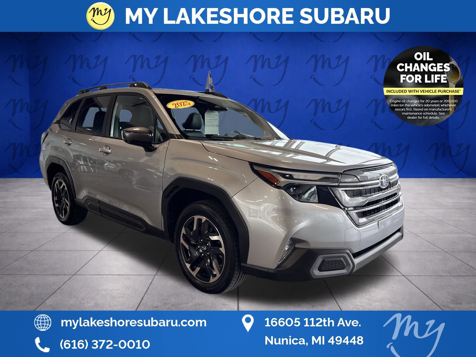 Certified 2025 Subaru Forester Limited w/ Popular Package #1 image 1