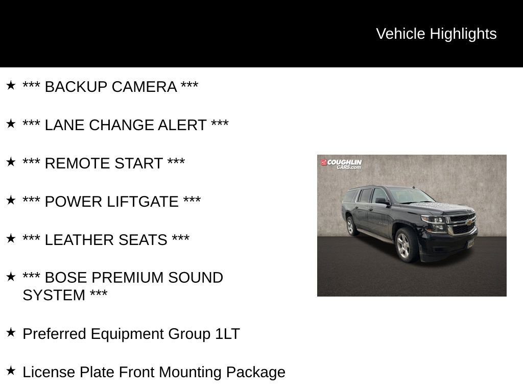 Used 2015 Chevrolet Suburban LT image 2