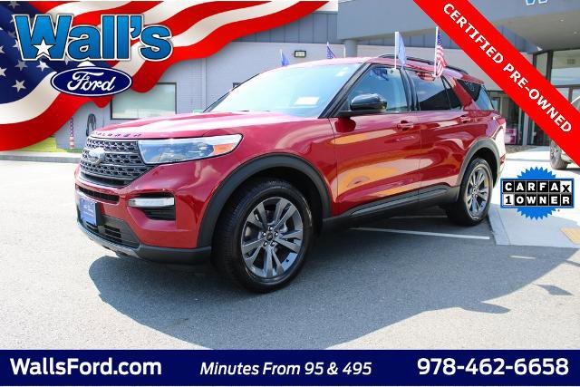 Certified 2022 Ford Explorer XLT w/ Equipment Group 202A image 1